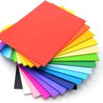A4 100 Coloured Sheets (10 Sheets each color) Copy Printing/Art and Craft Paper Double Sided ColouredOffice Stationery Children's Day Gift