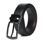 PU Leather Reversible Belt For Men Black T