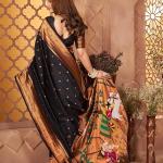 Saree Women's Paithani Silk Woven Zari Work Saree With Unstitched Blouse Piece