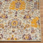 3D Printed Carpet Rug Runner for Bedroom/Living Area/Home with Anti Slip Backing (4X 5 Feet-Medium, Multi)-Pack of 1