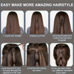 Set Hair Brush Set Hairdressing Spray Bottle Hair Braiding Loop Rat Tail Comb Teasing Hair Brsuh Edge Control Brush