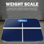 Smart Electronic Weight Scale, High Precision Digital Scale with LED Display & Rechargeable Battery for Home and Office Use